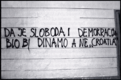 Dinamo, Croatia, grafit