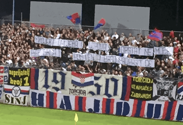 Torcida Split / NK Varaždin - HNK Hajduk Split 0:3 (20. kolo HT